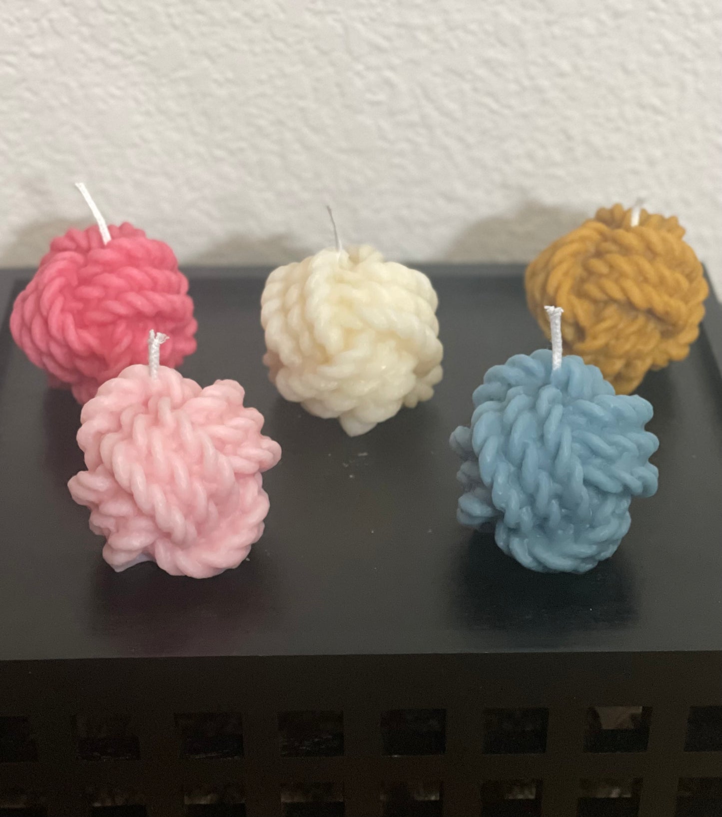 Wool Knot Candle