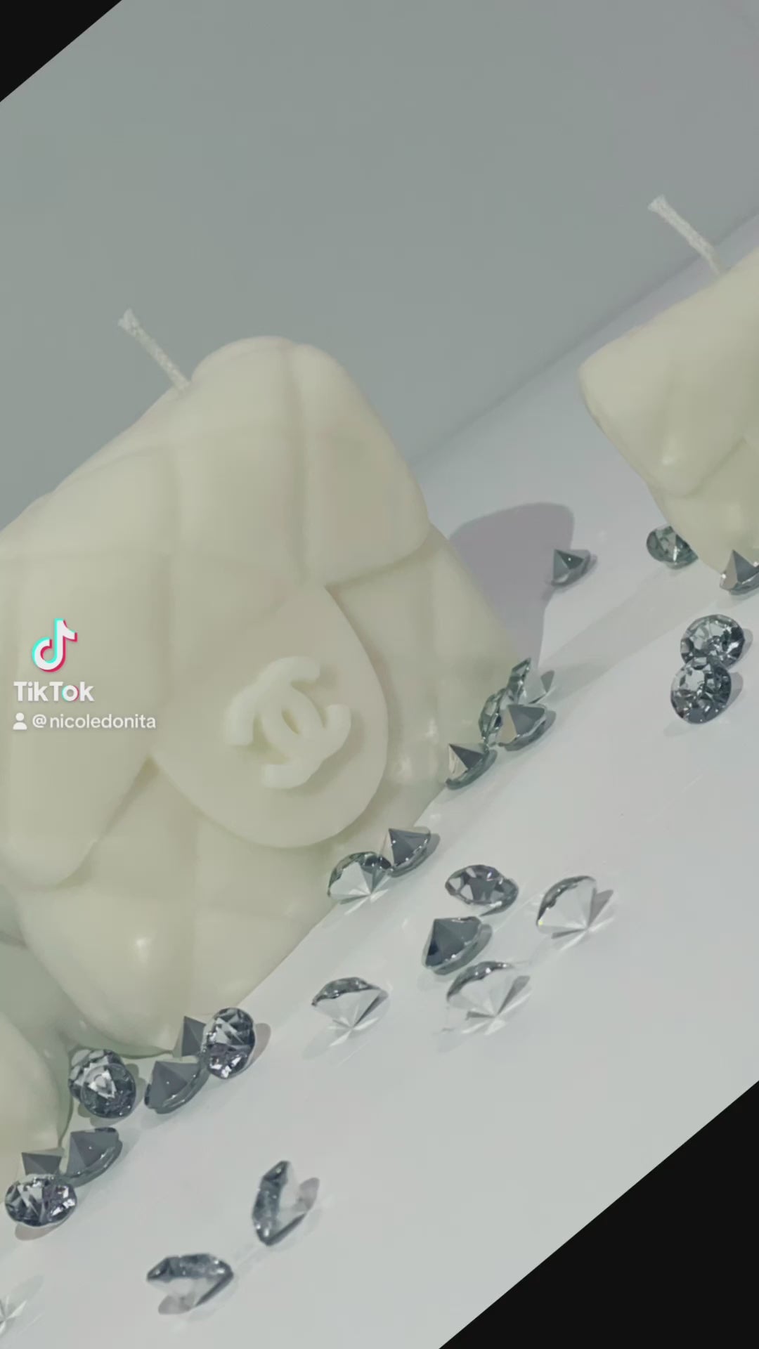 Luxury Handbag Candle Set